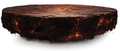 A fire burning in a large metal pan