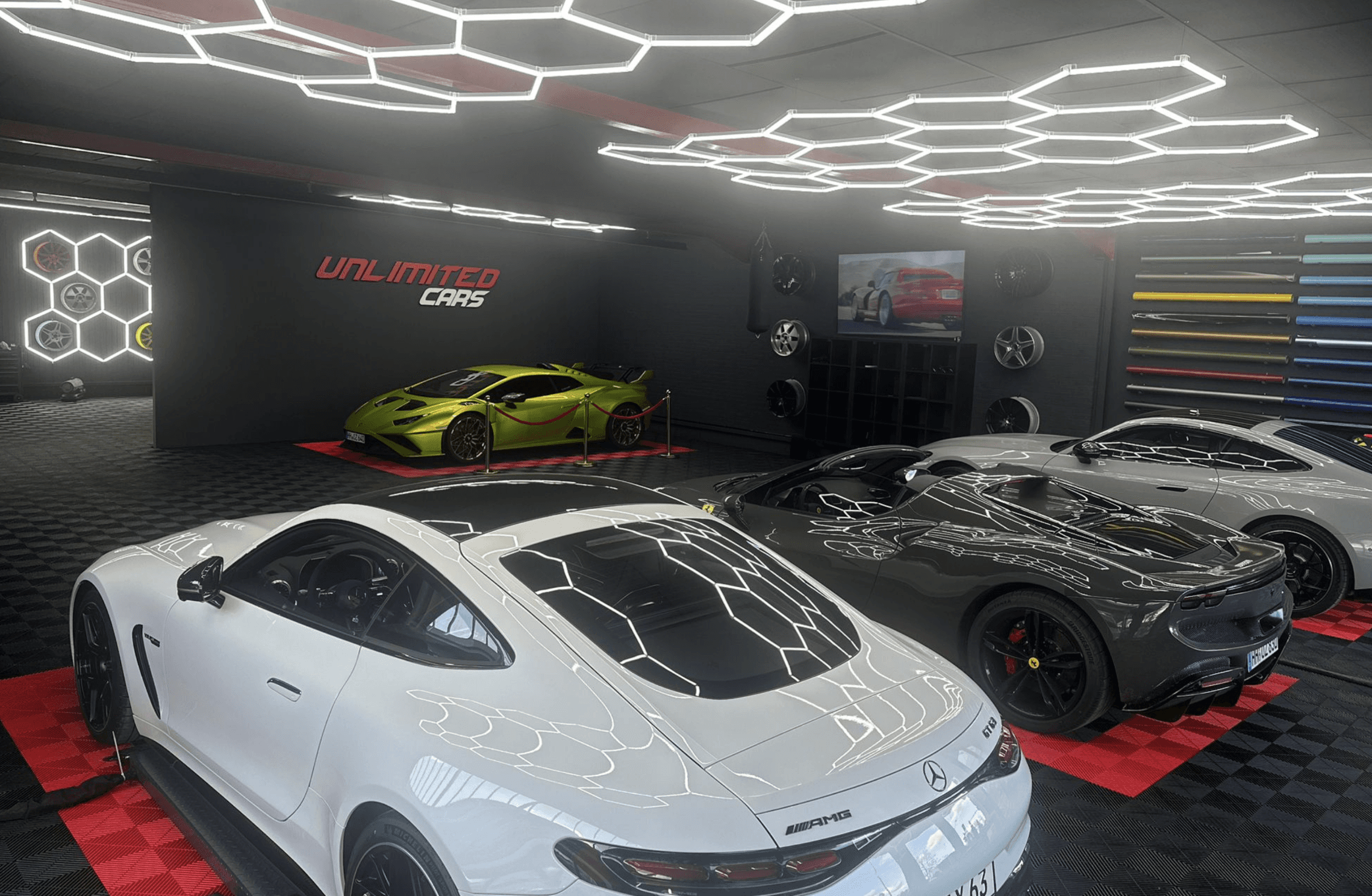 black porsche 911 parked in garage