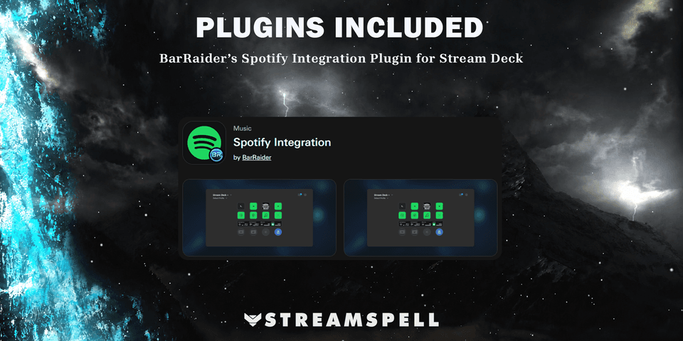 The Viking Spotify profile requires Spotify Integration by BarRaider — official product preview
