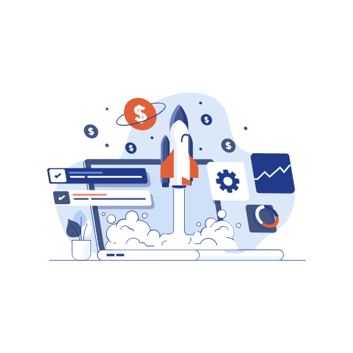 A collection of positive indicators showing how sales enablement agency can boost revenue