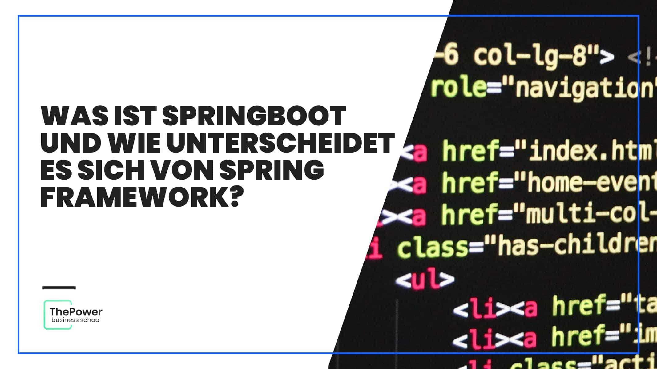 Was ist Springboot und wie unterscheidet es sich von Spring Framework?