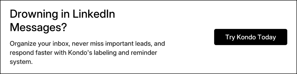 Drowning in LinkedIn Messages?