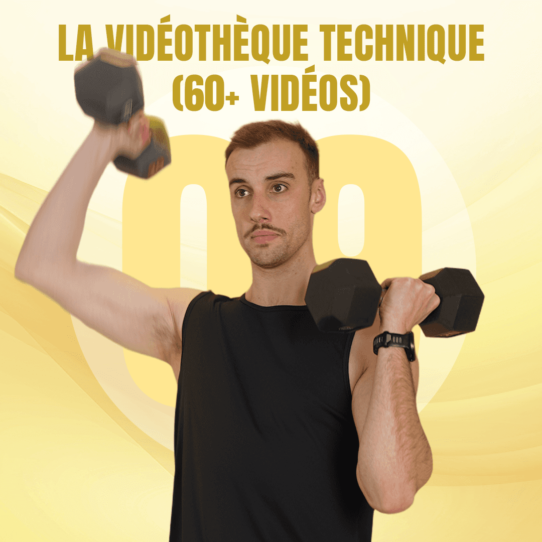 Module 9 Progrès-Fit – Vidéothèque technique de 60+ exercices guidés par Étienne Gillard kinésiologue