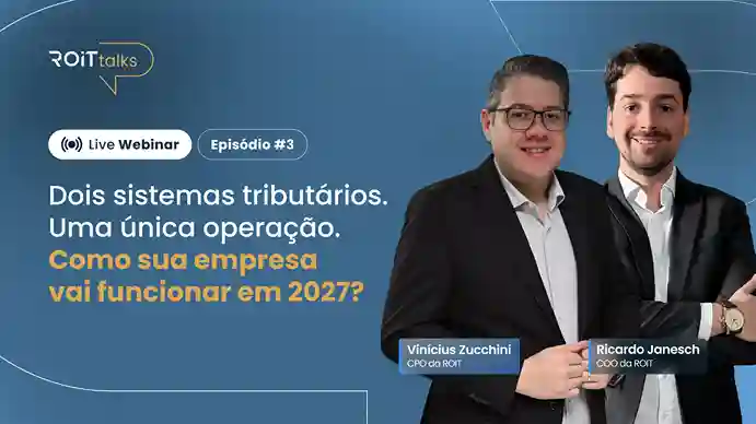 Palestrantes falando sobre reforma tributária