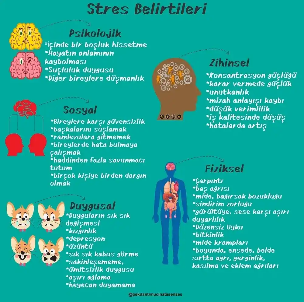 Stres Belirtileri | Karşıyaka Psikolog İzmir