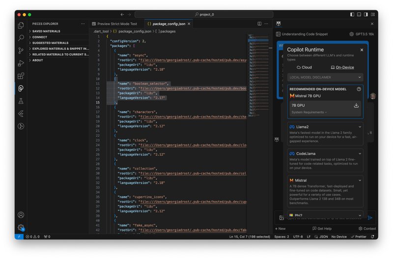 A recommended on-device model to power Pieces Copilot.