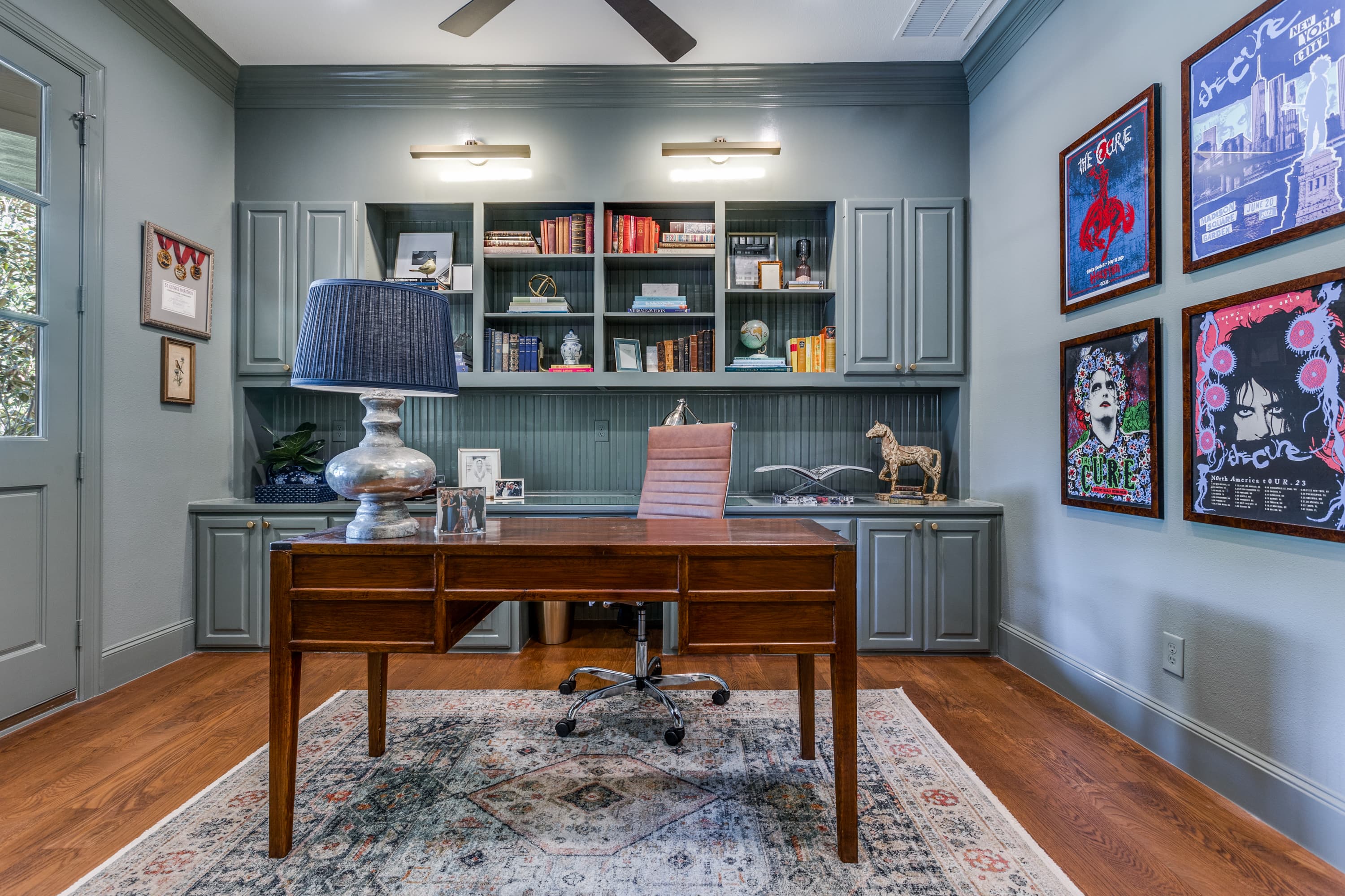 luxury home office remodel