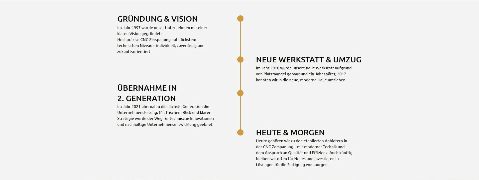 Webseite von JP Zerspanungstechnik