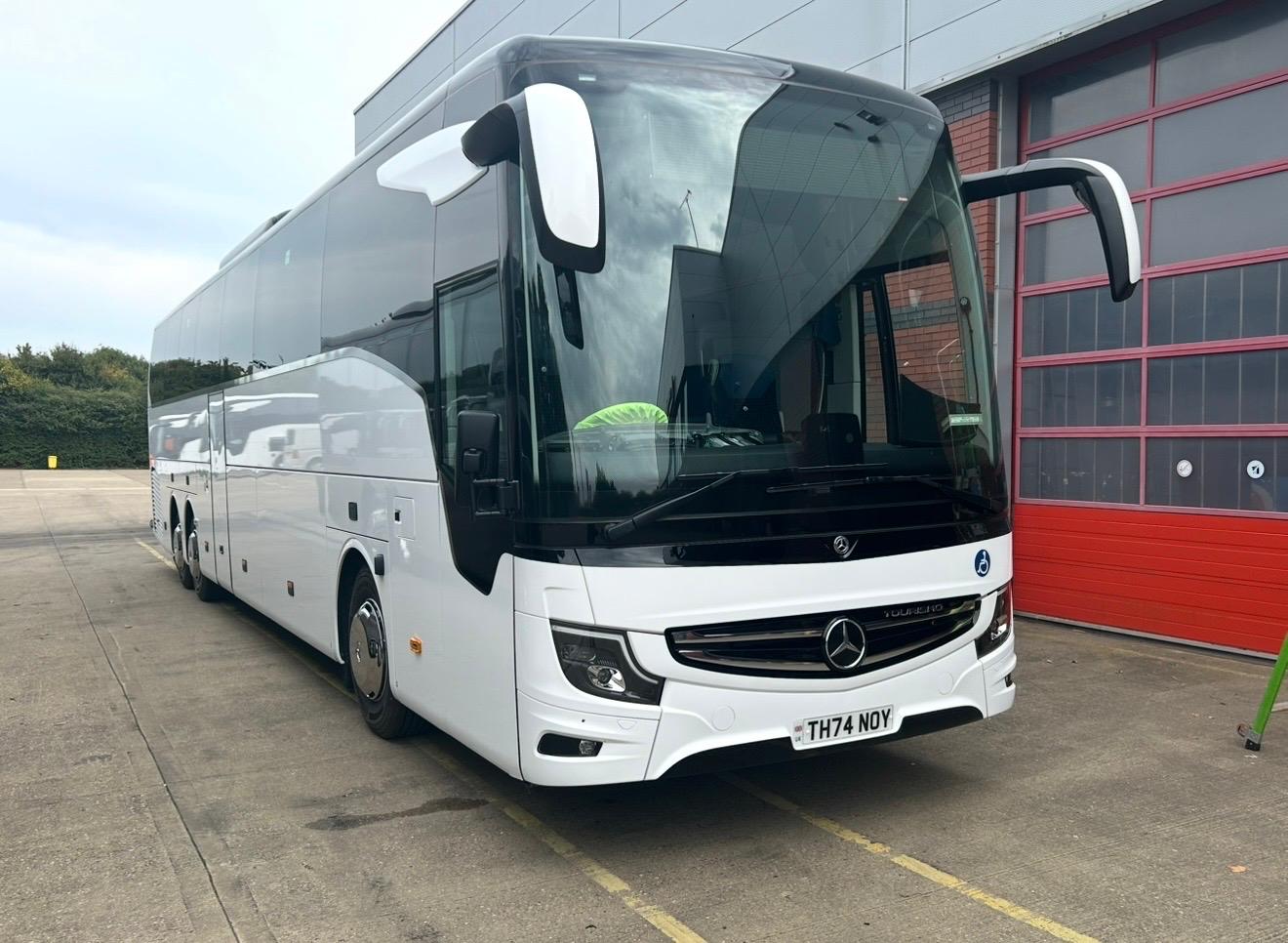 Luxury minibus and coach for premium chauffeur transport services.