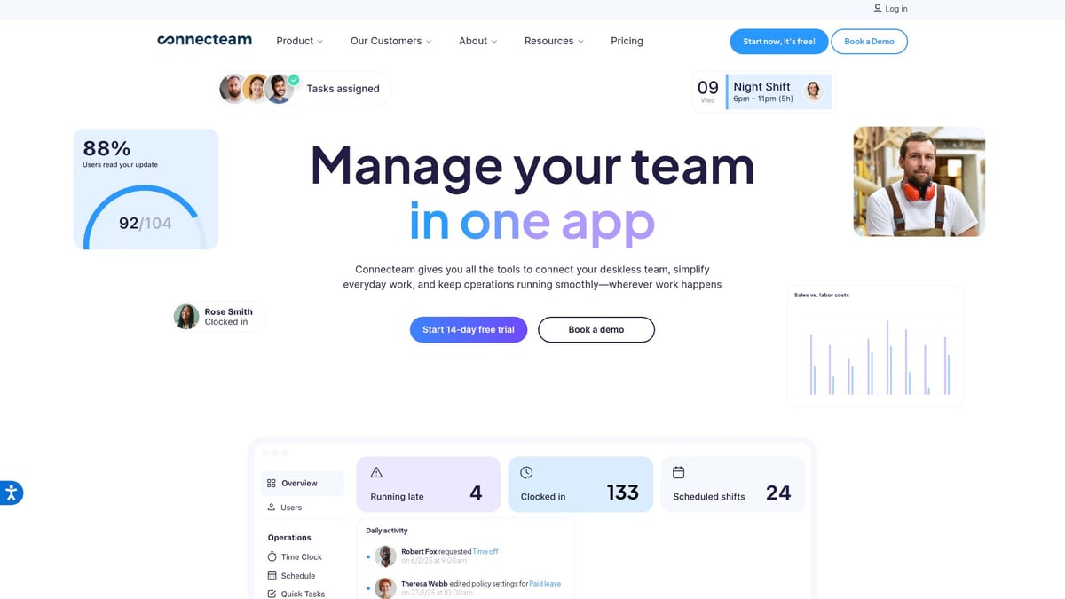 Top 7 Best Rota Software Solutions for 2026 - Connecteam