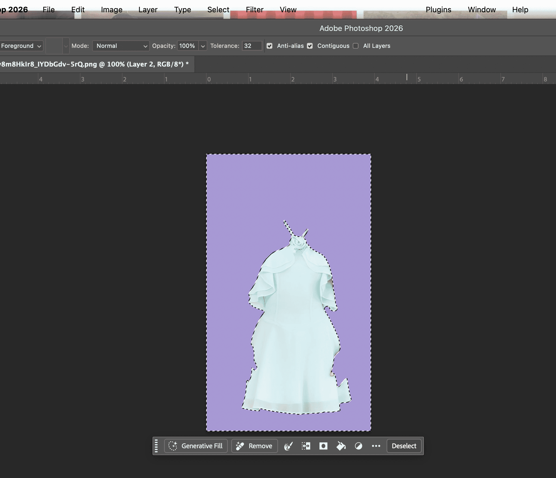 solid color fill photoshop layer