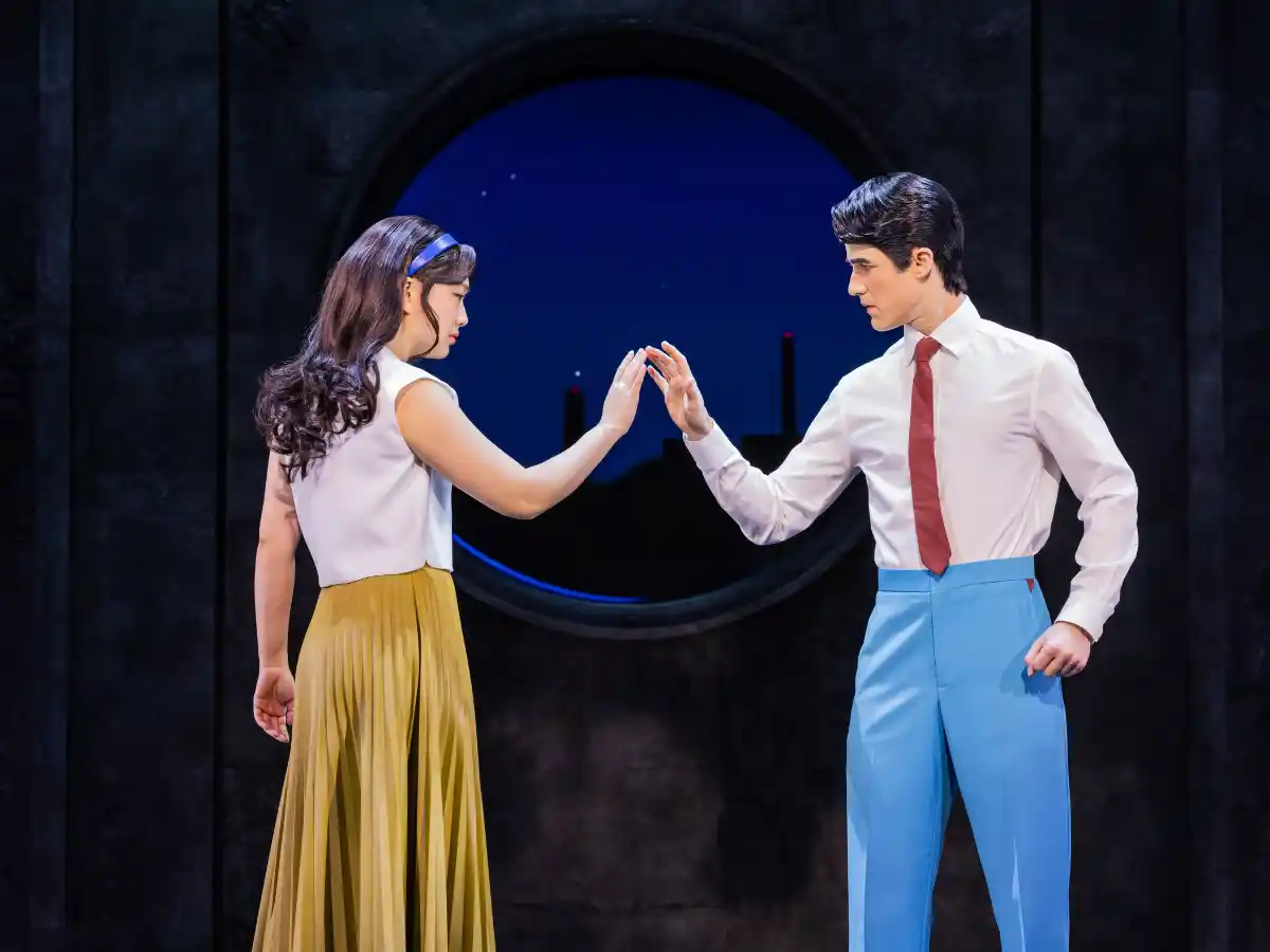 Scene from Maybe Happy Ending, the charming Broadway musical in New York