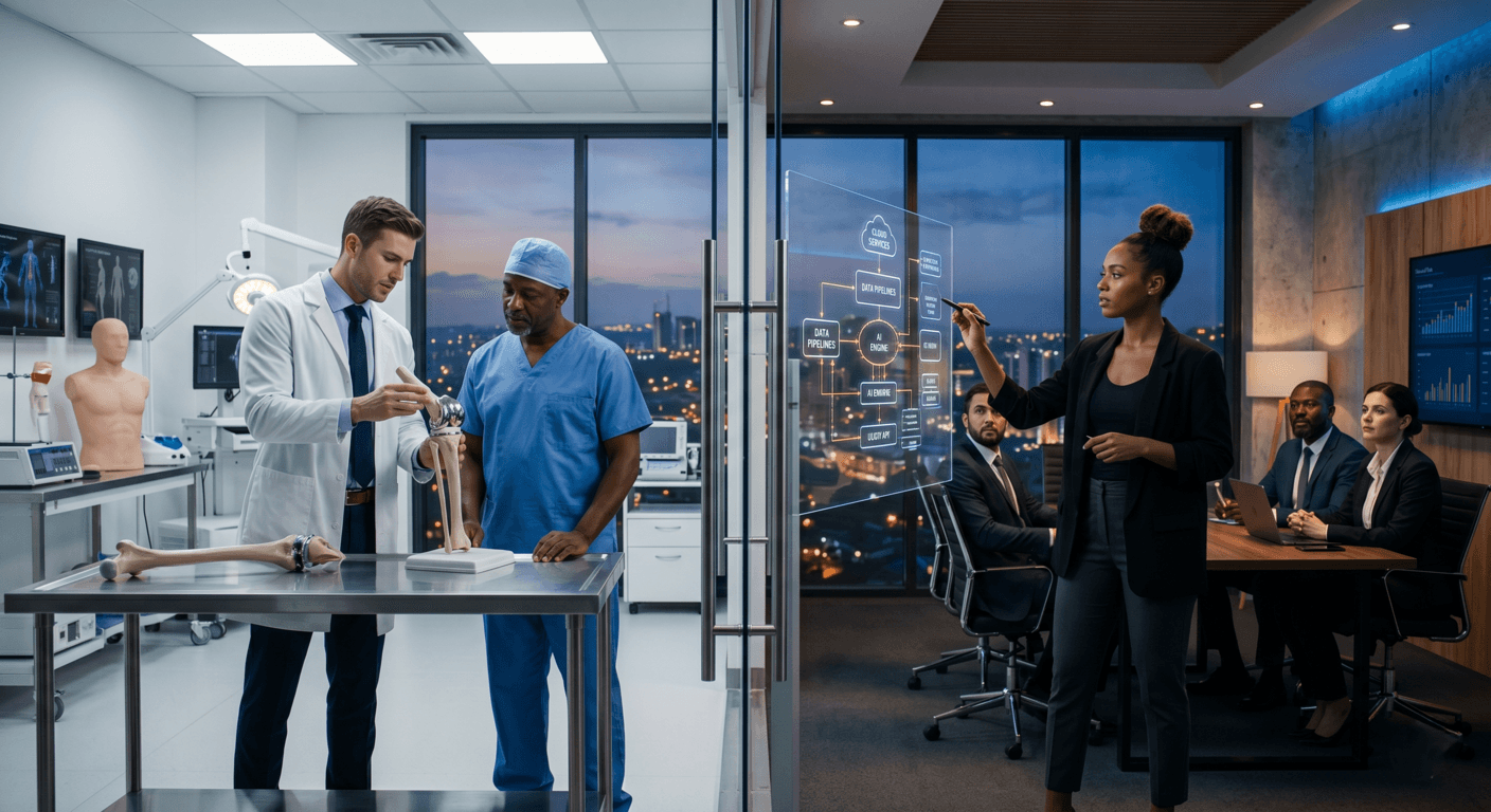 Athletes in medical and tech sales