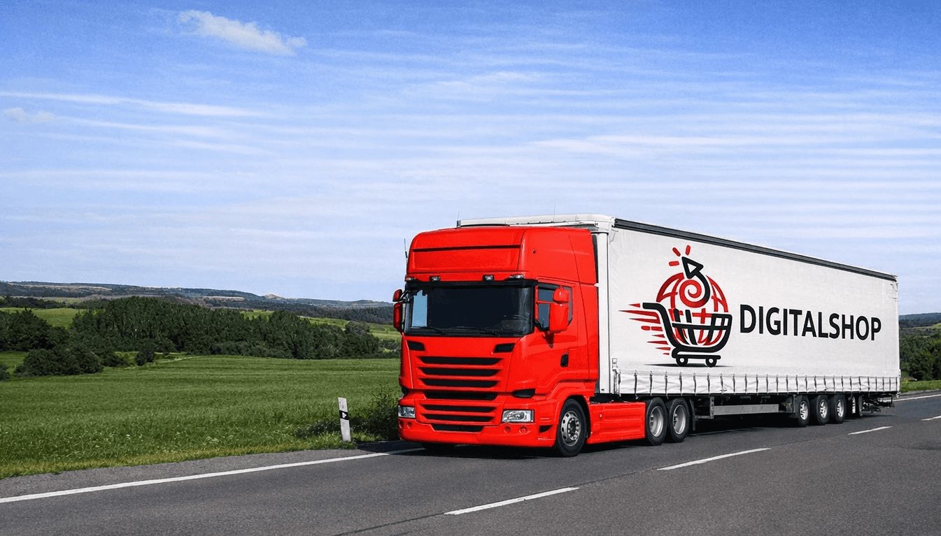 Image of a moving truck