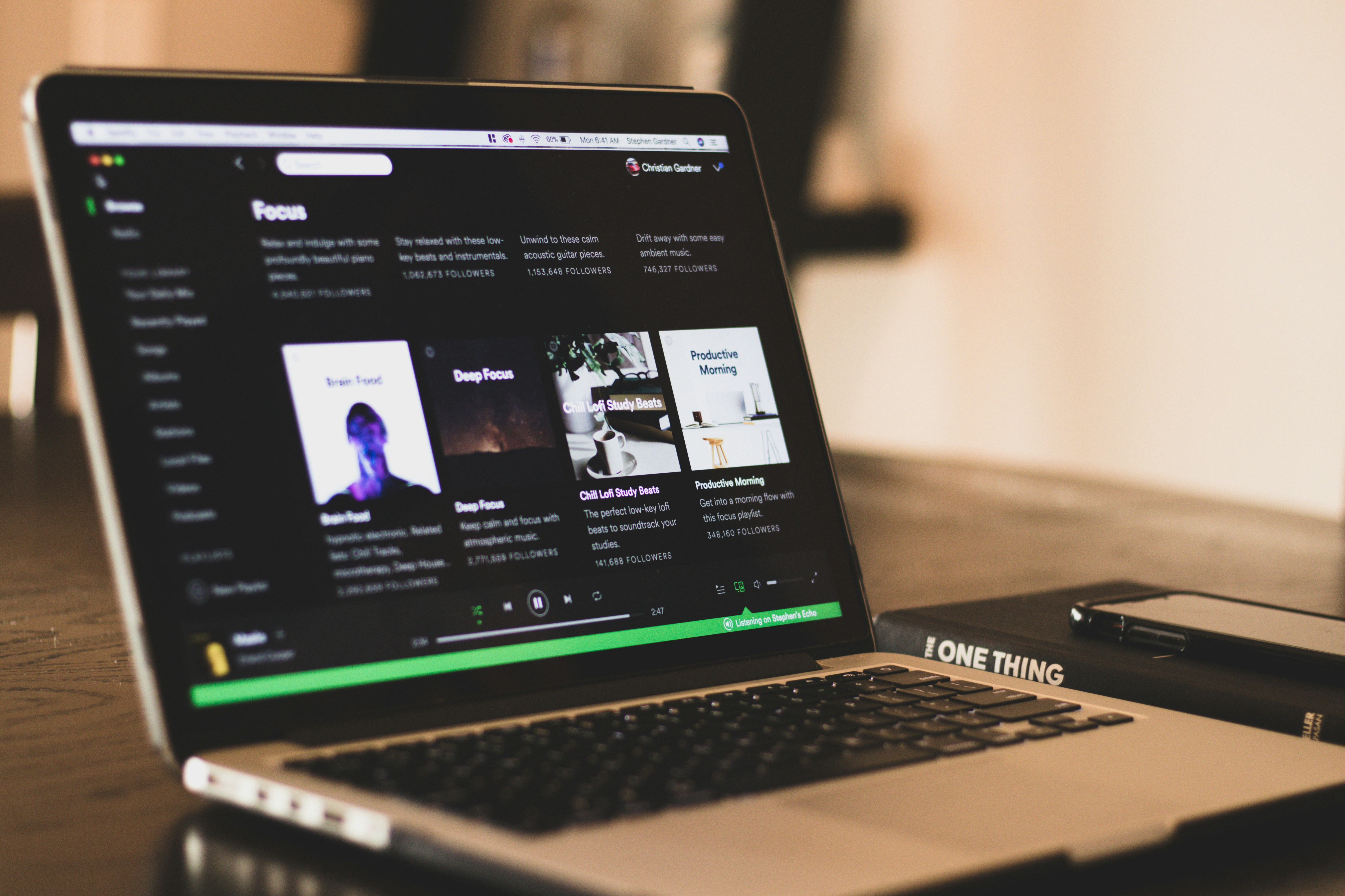 spotify on macbook