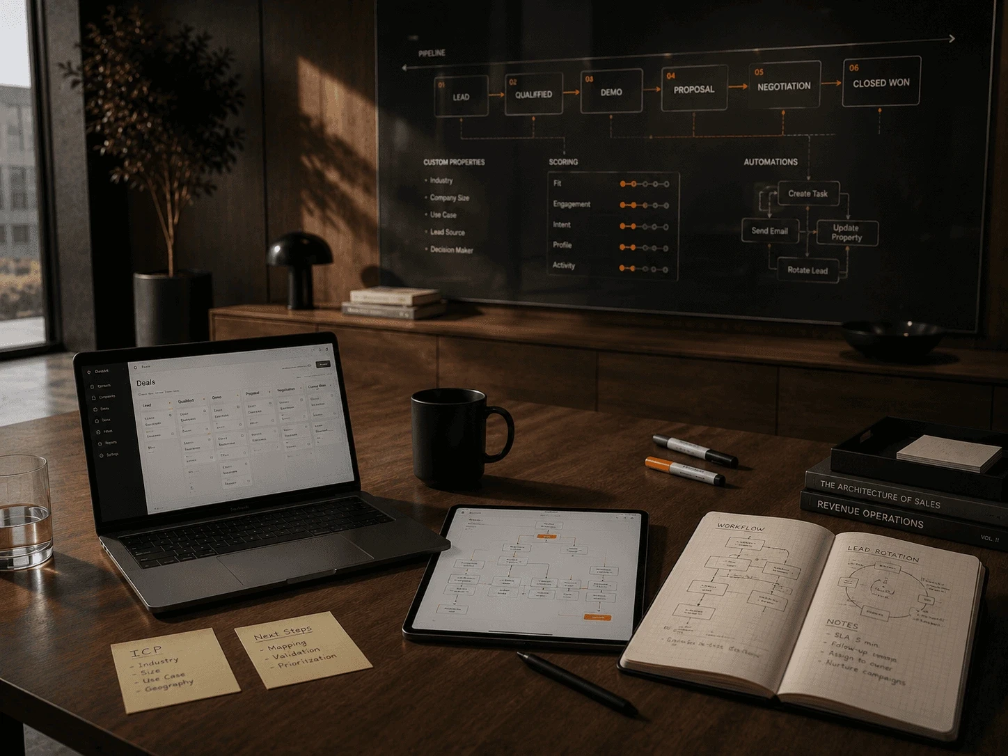 LEXORA RevOps website image