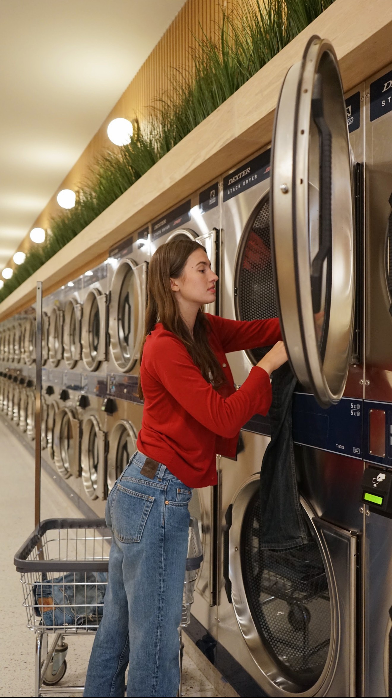 Laundry Loft self-serve laundromat interior