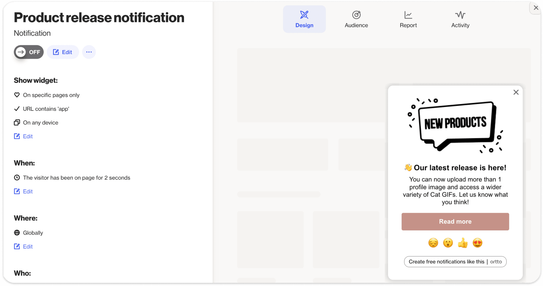 Lead capture widgets