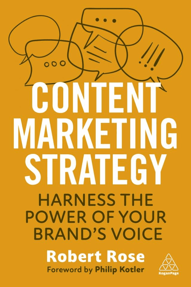 Content Marketing Strategy Book Cover