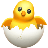 hatching chick emoji