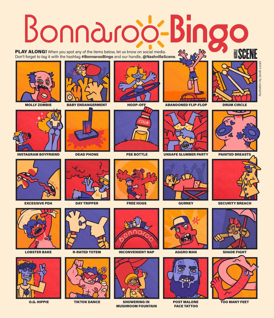 Bonnaroo Bingo