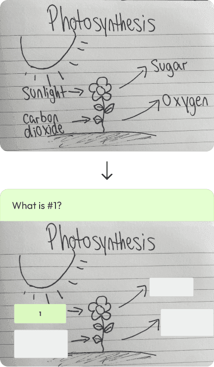 Covering the labels on a drawing