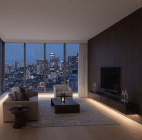 another living room of an Urban sky residence