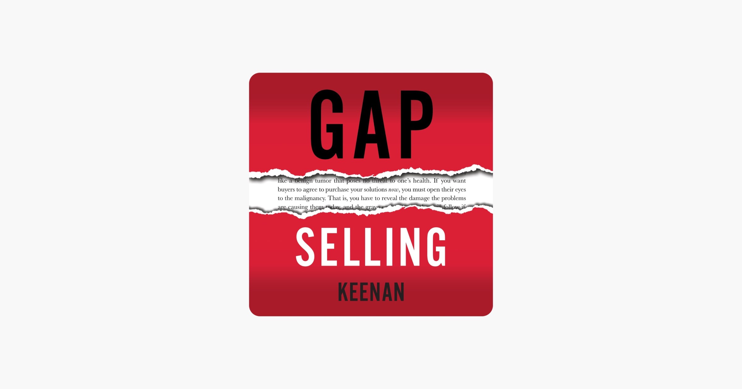 Gap Selling by Keenan