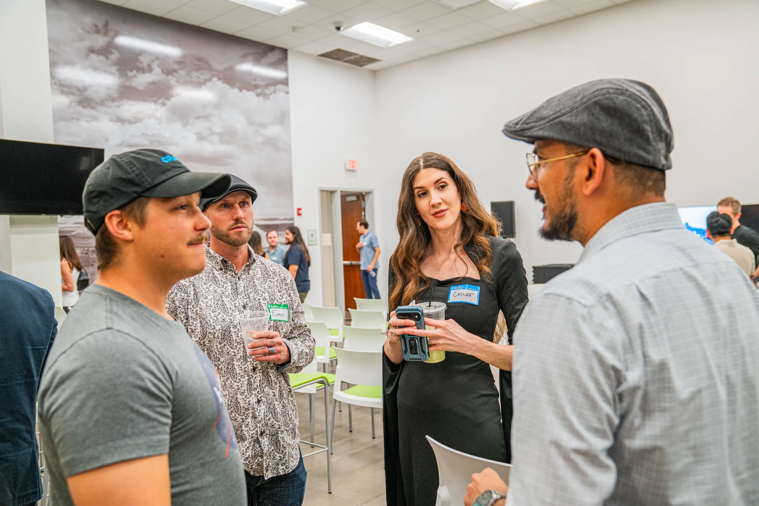 woman in gray hijab and gray coat