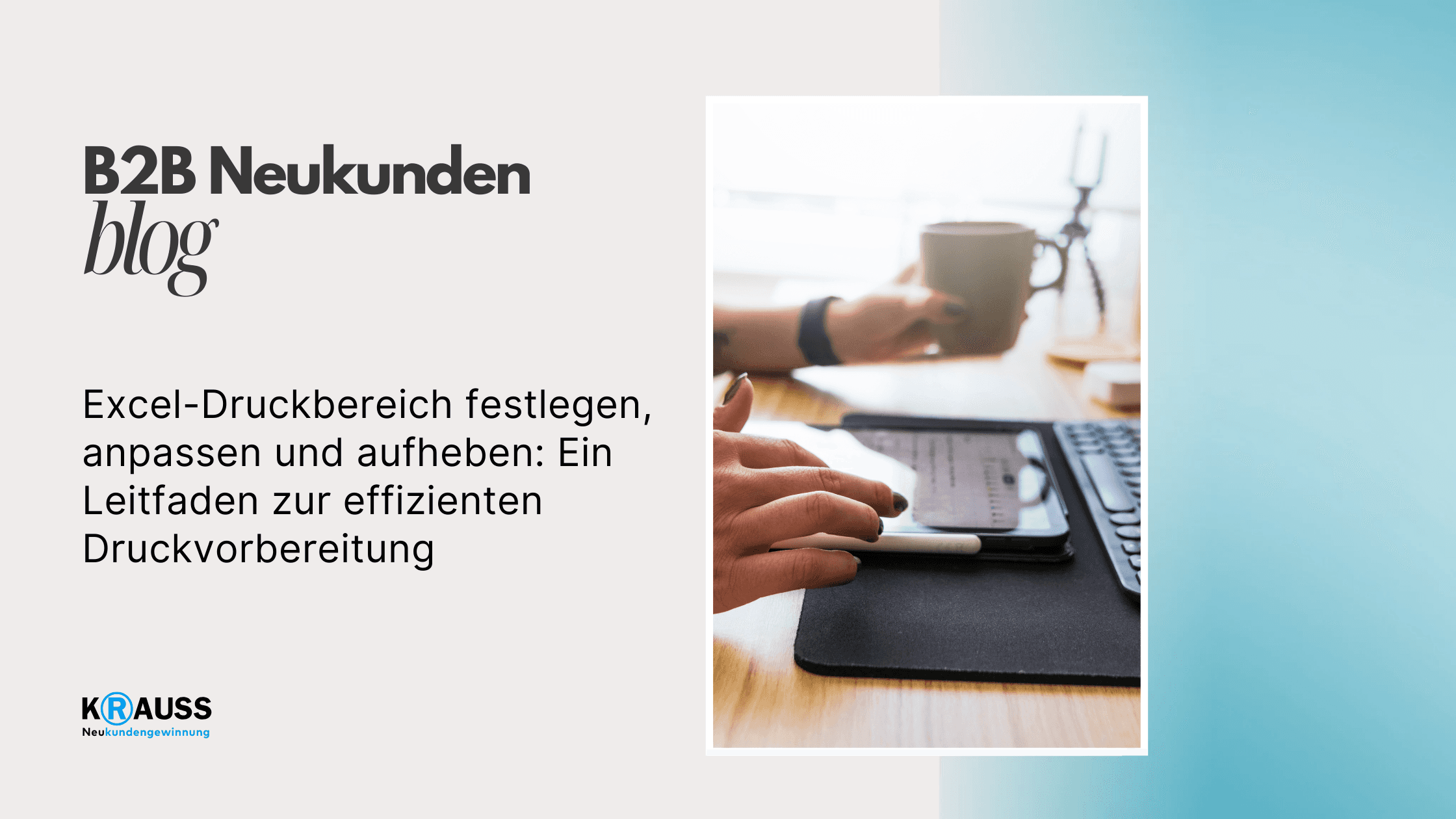 Excel-Druckbereich festlegen, anpassen und aufheben: Ein Leitfaden zur effizienten Druckvorbereitung