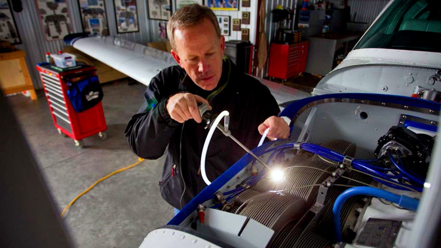 engine compression and borescoping