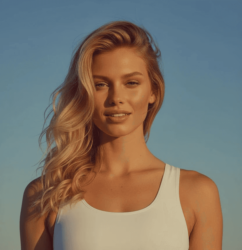 woman's face