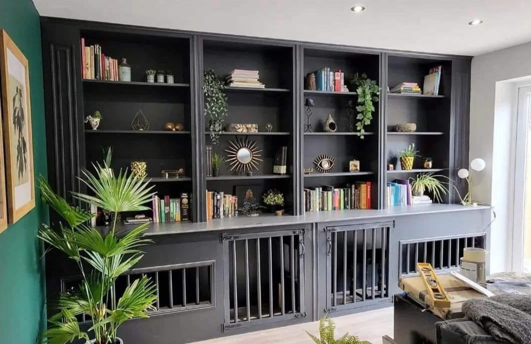 High-Quality Shelving Units and Custom Dog Crates by Black Sheep Joinery – Expert Joinery Services in Nottingham & Stapleford