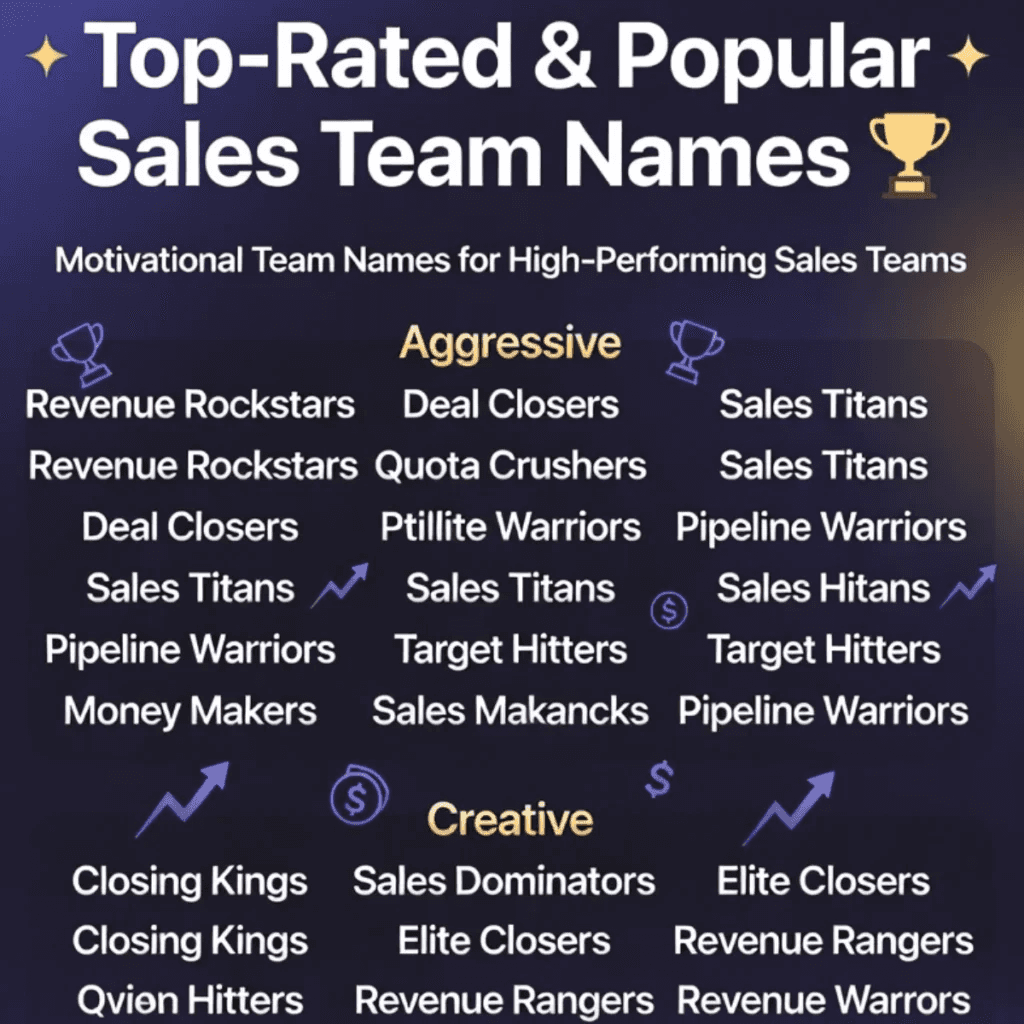 Group Names - velocity sleek single word