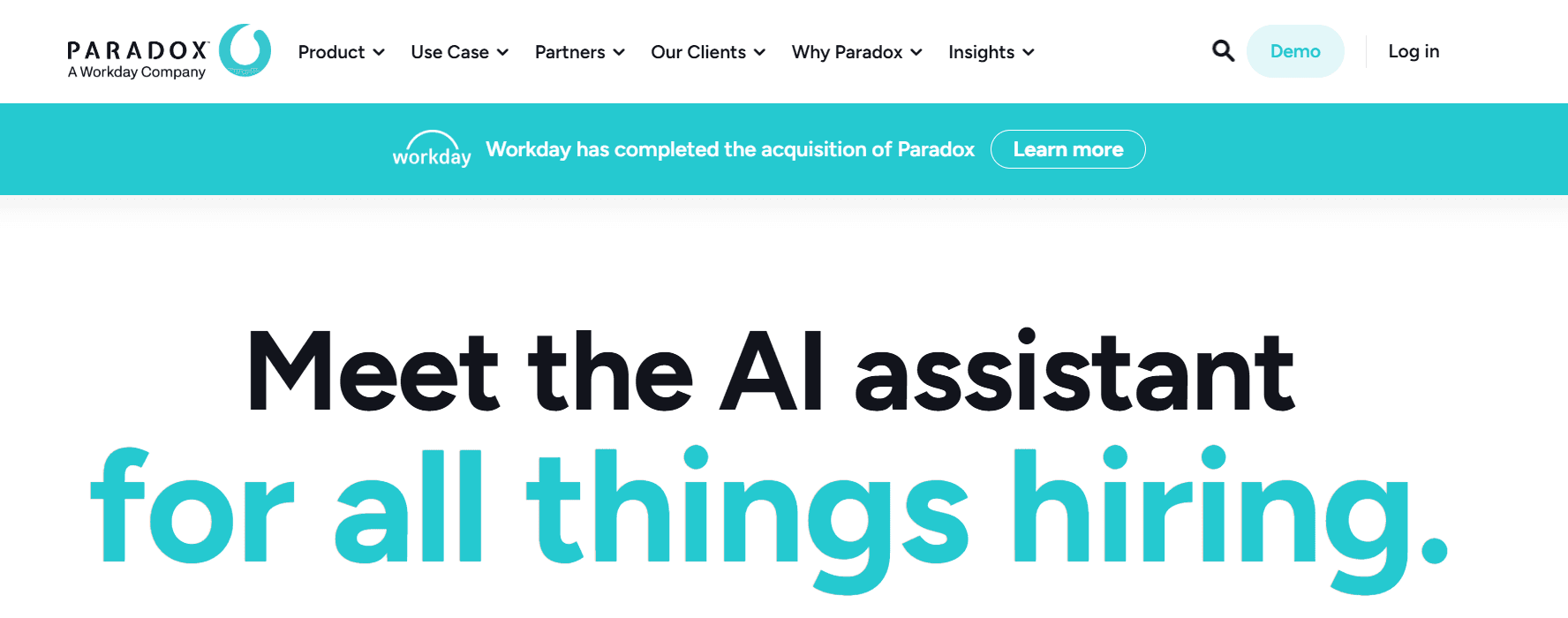 paradox - Recruitment Automation Tools