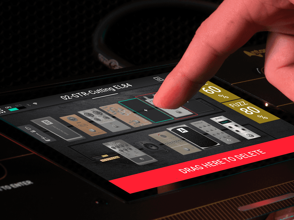 Headrush and touch screen