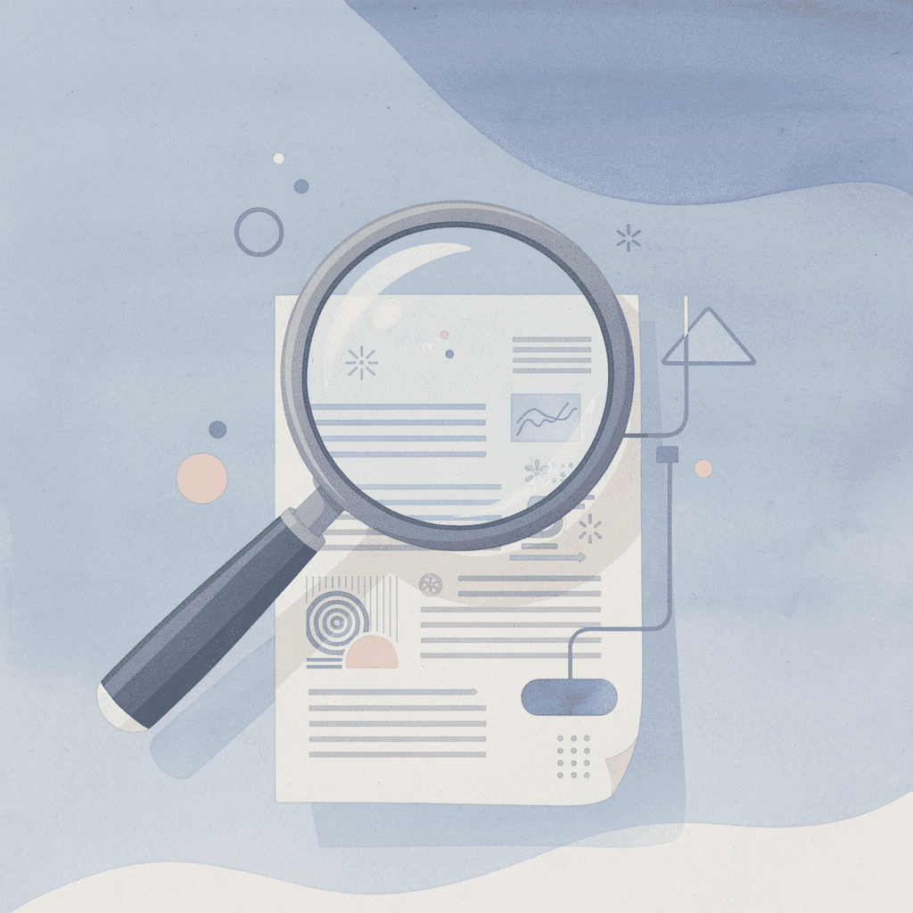  Magnifying glass examining hidden fees and costs