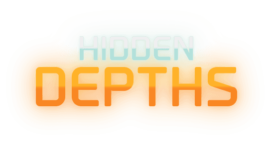 Hidden Depths Game Logo - By Samuel Tomé, Designer & Game Developer