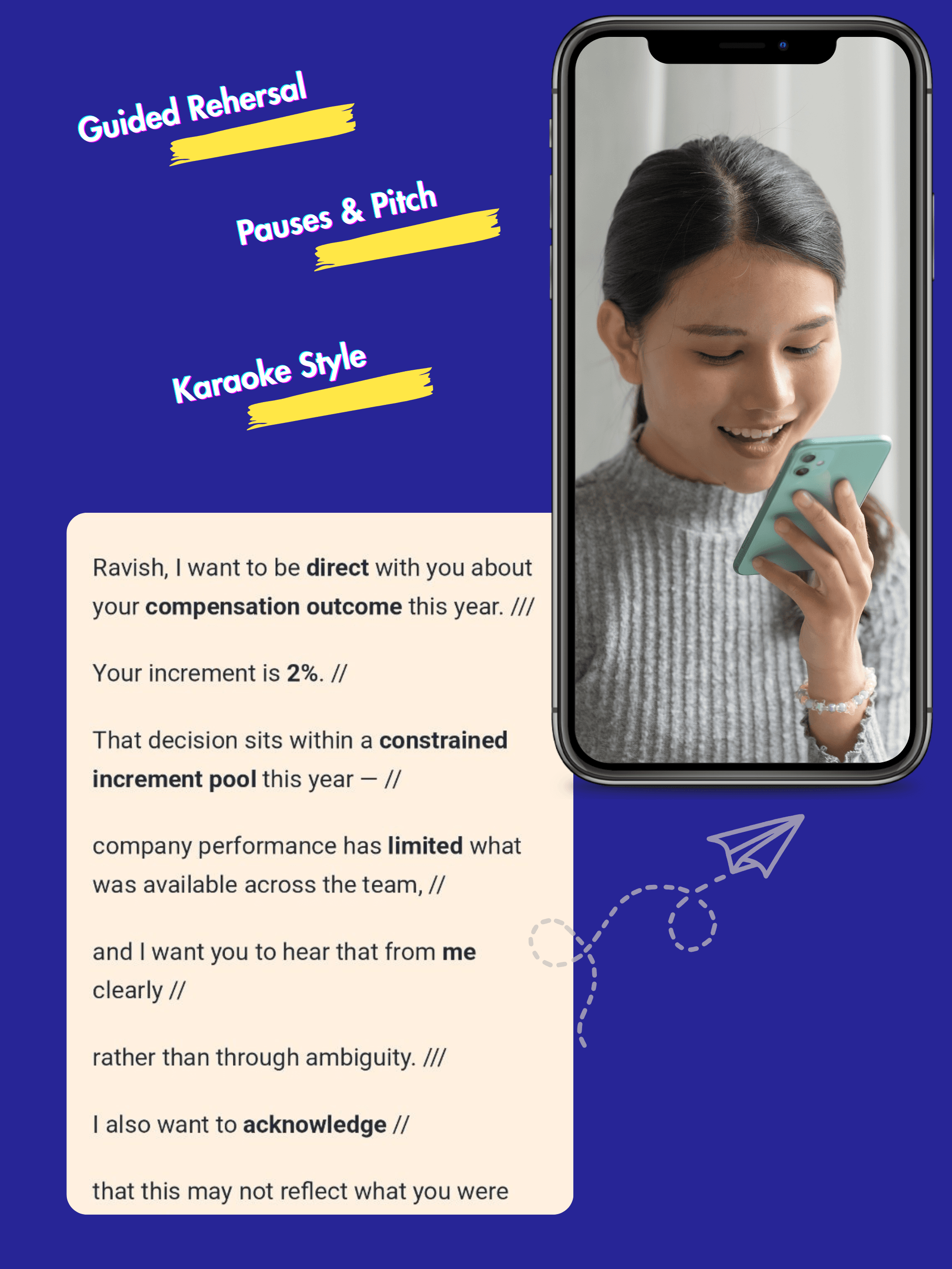 Athlete winning a race