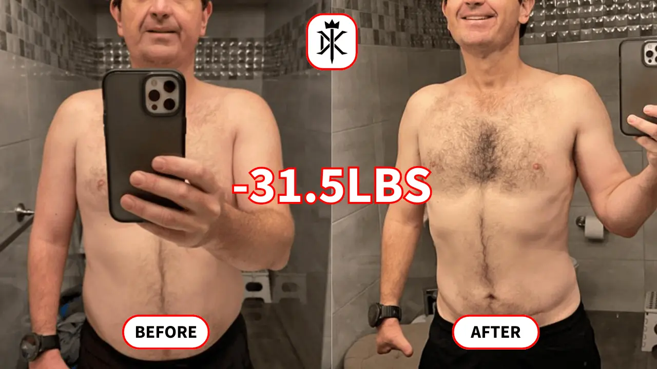  Default Kings Before and After Weight Loss Trasnformation Photo