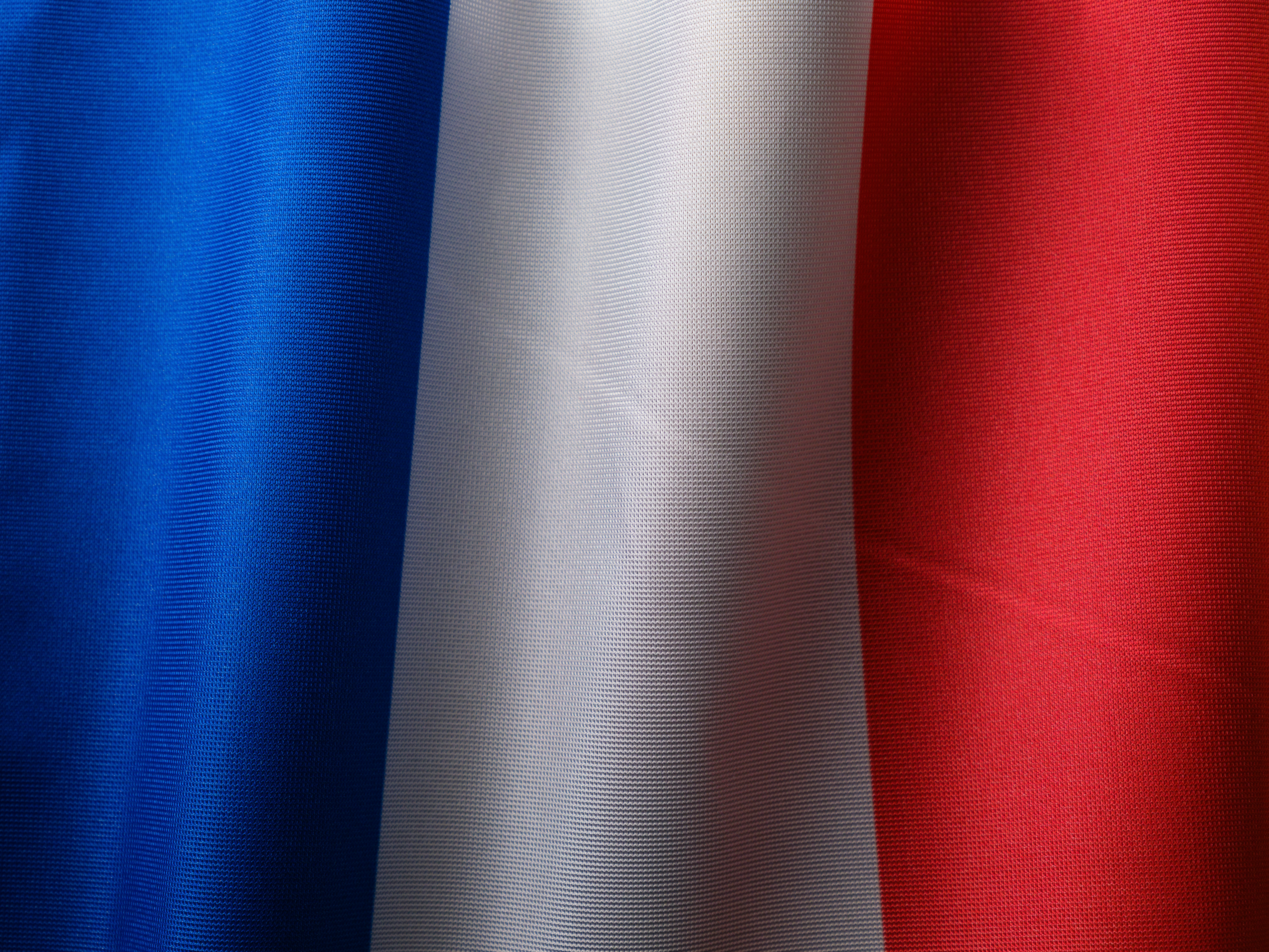 a close up of the colors of the flag of france