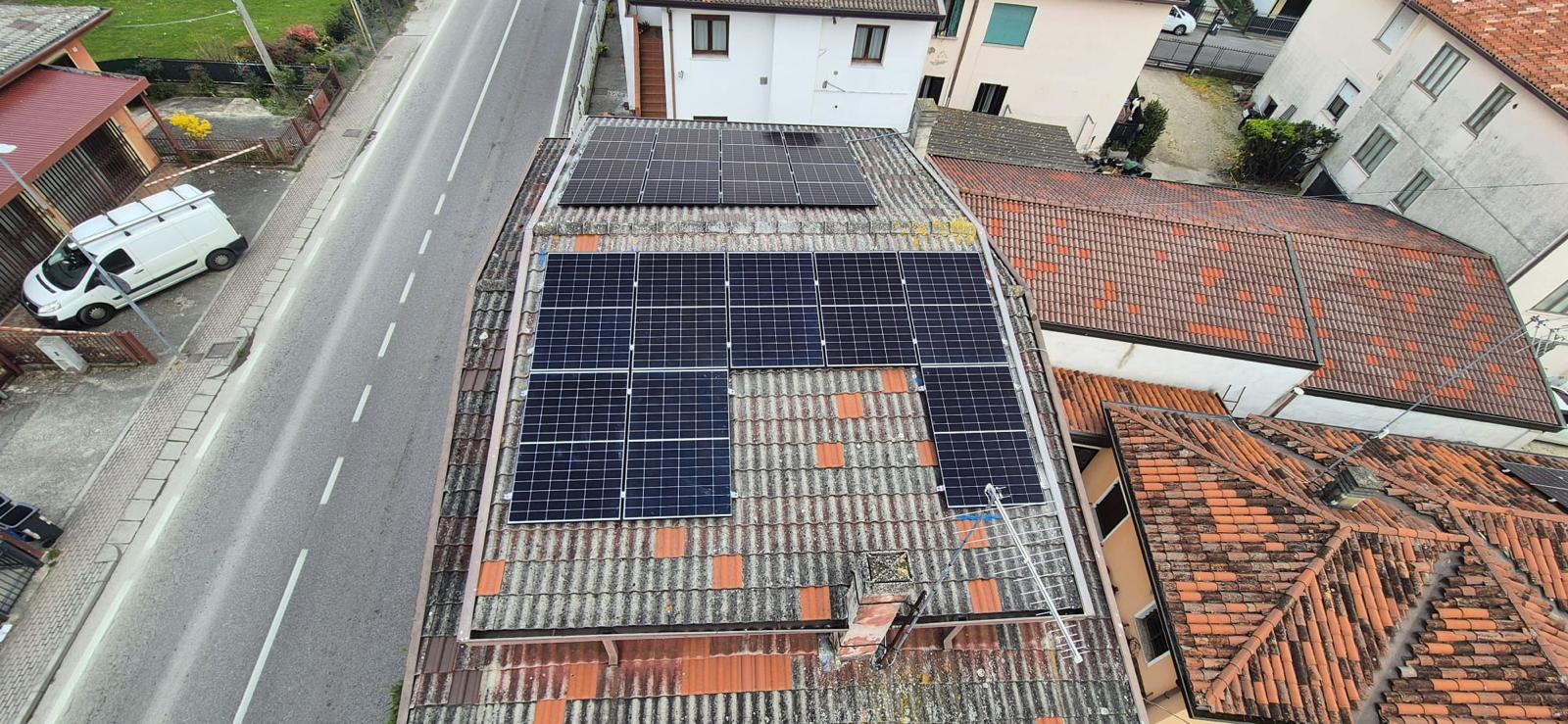 Lavori Realizzati di Pannelli solari installati | Gi Service Sun Project