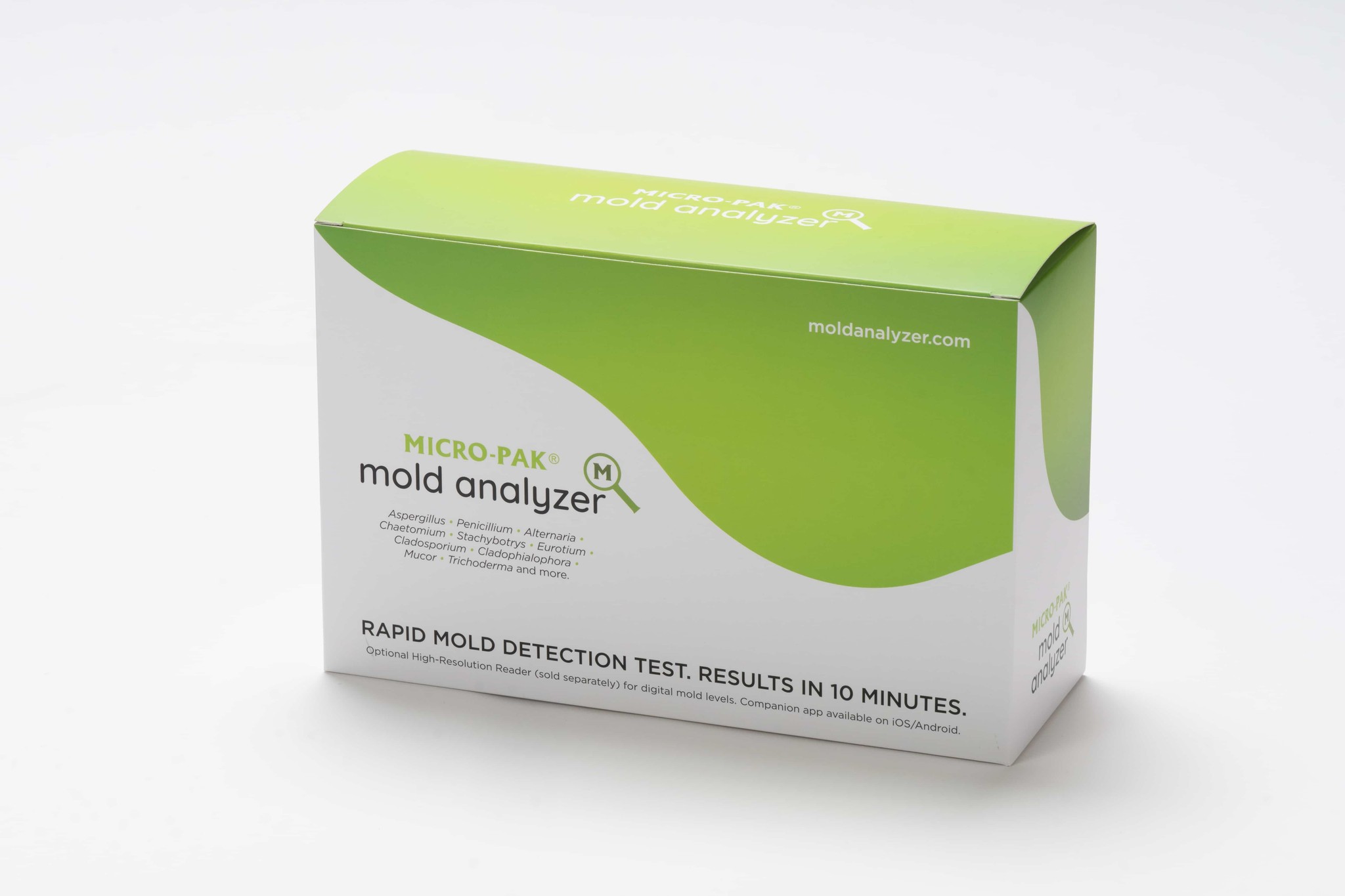 Mold Analyzer rapid mold testing kit packaging
