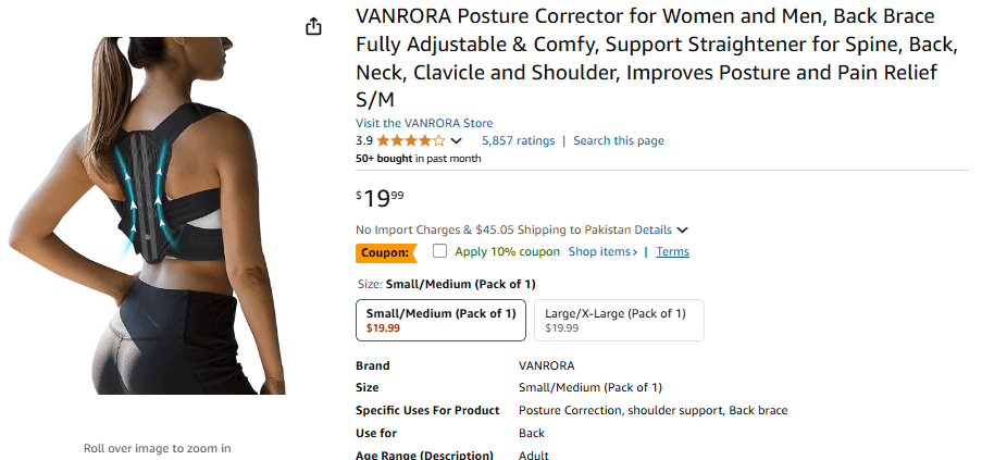 Posture Solutions - Posture Correction Device