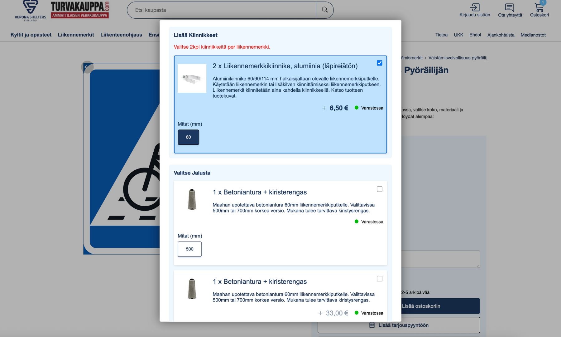 Konfiguroi tuotteet ja tarjoa valmiita tuotekokonaisuuksia