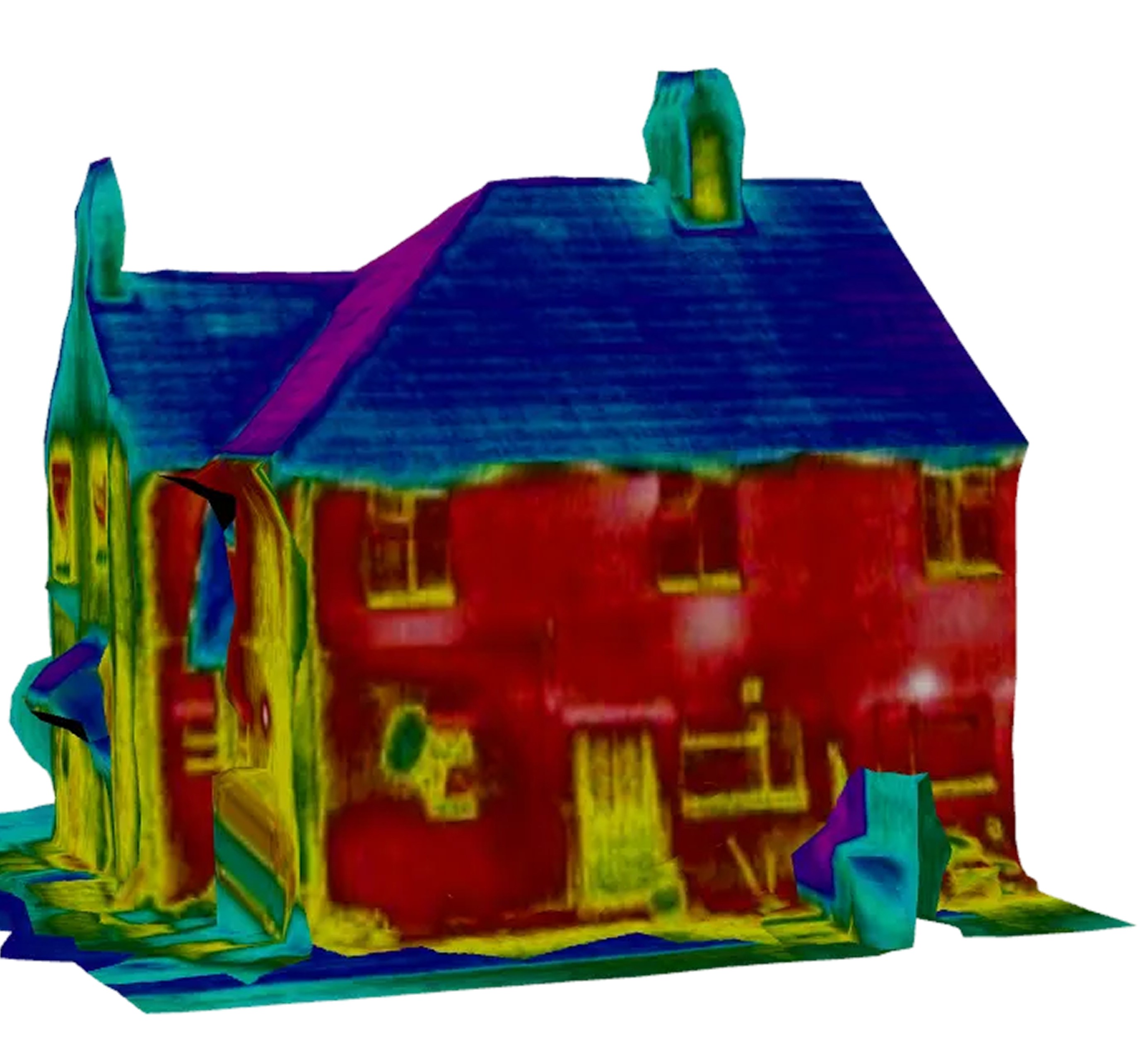 Thermal Image of a house