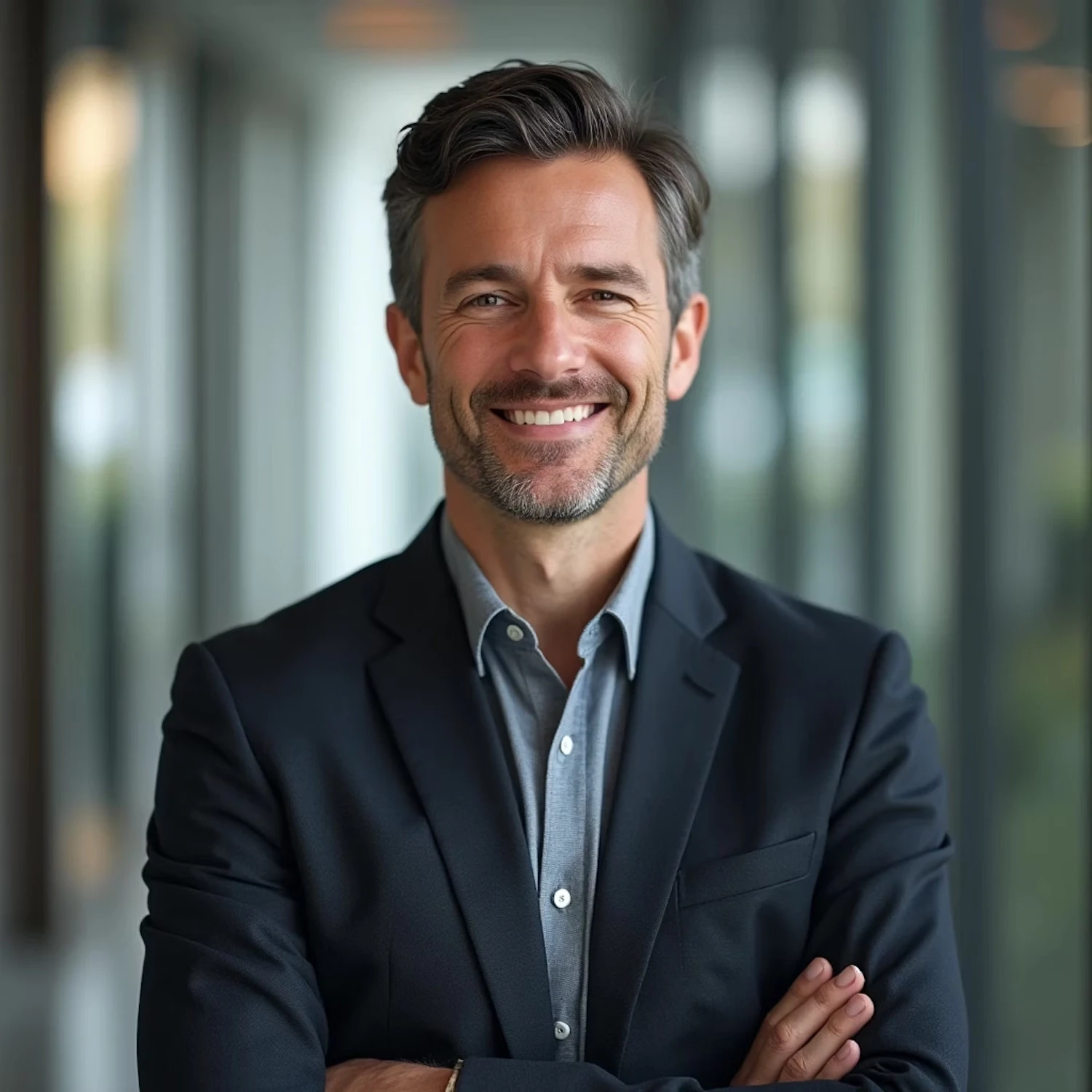 Smiling professional Real state agent