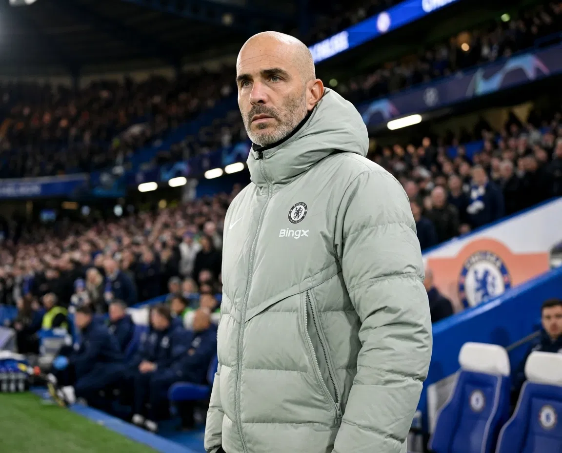 Enzo Maresca during his spell as Chelsea manager