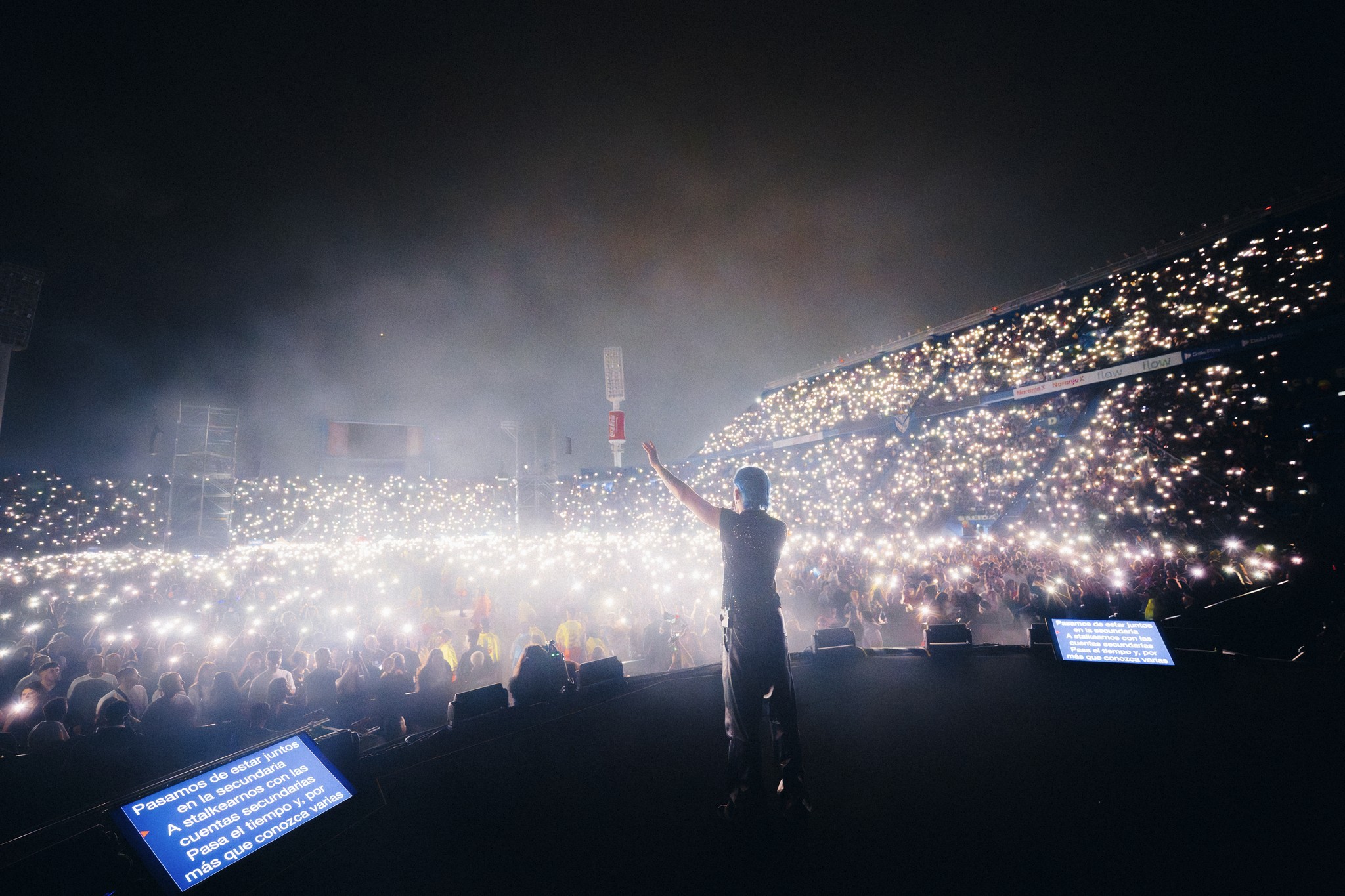 Show de Luck Ra junto a Ke Personajes