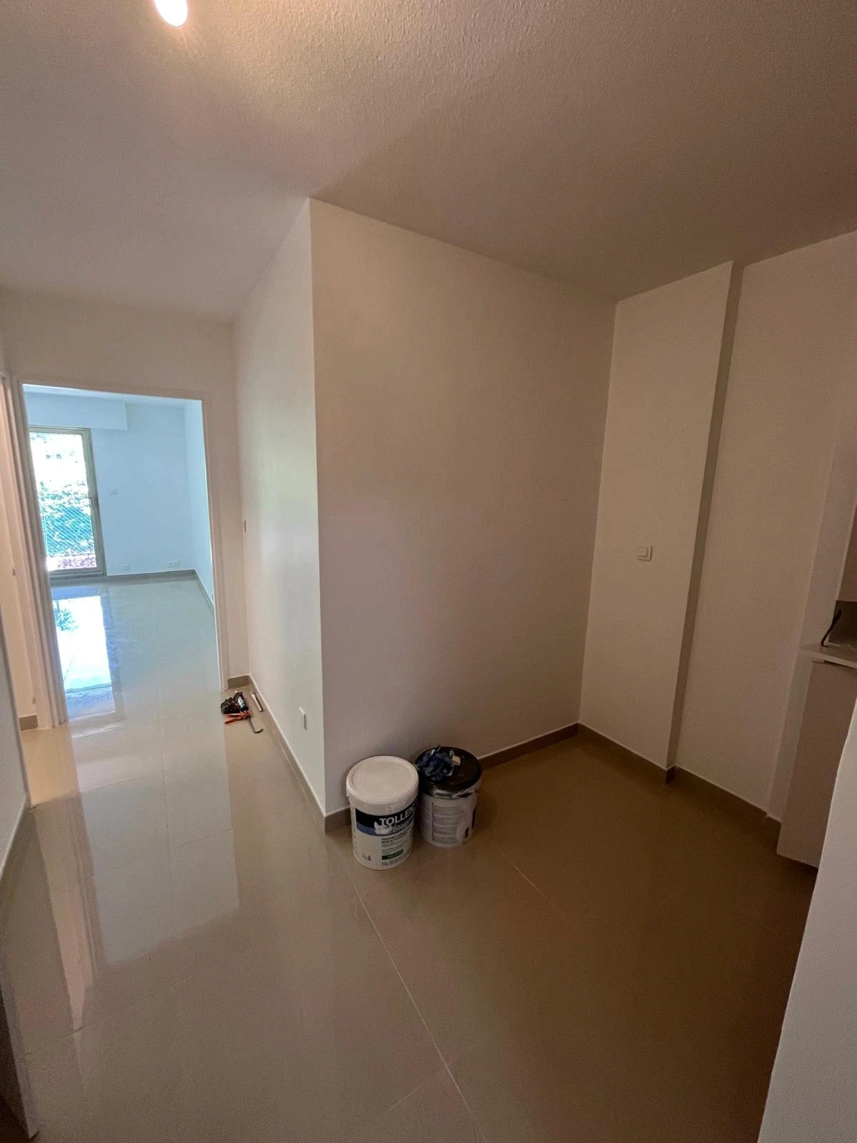 Peinture haut de gamme pour les murs de cet appartement de Monaco